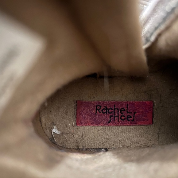 Rachel shoes brown boots with flowers size 6 toddler - Picture 7 of 7